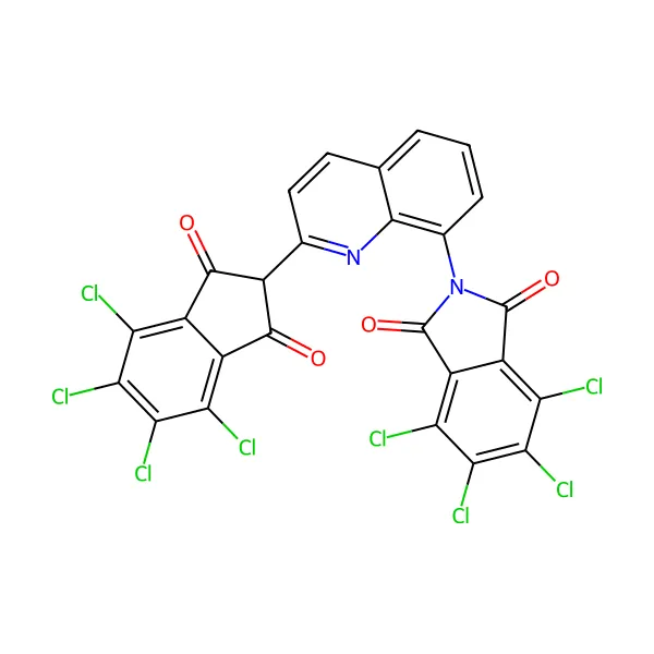 Pigment sarı 138 molekül yapısı — CAS 30125-47-4