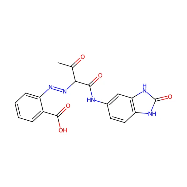 Pigment Sarı 151 molekül yapısı — CAS 31837-42-0