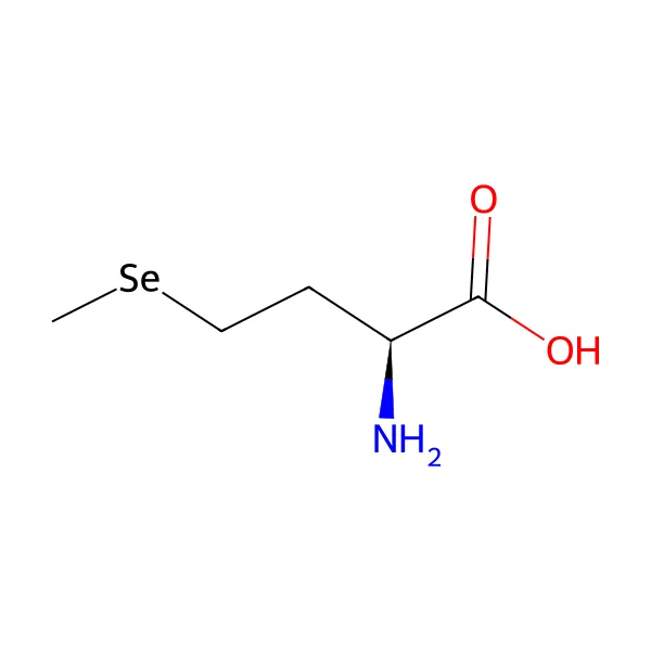 L-selenometiyonin molekül yapısı — CAS 3211-76-5
