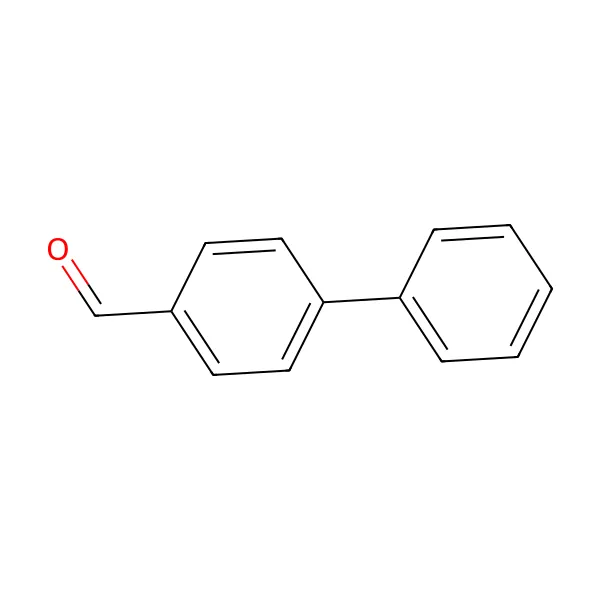 4-bifenilaldehit molekül yapısı — CAS 3218-36-8