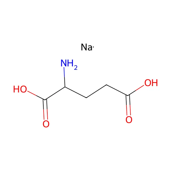 Monosodyum glutamat molekül yapısı — CAS 32221-81-1