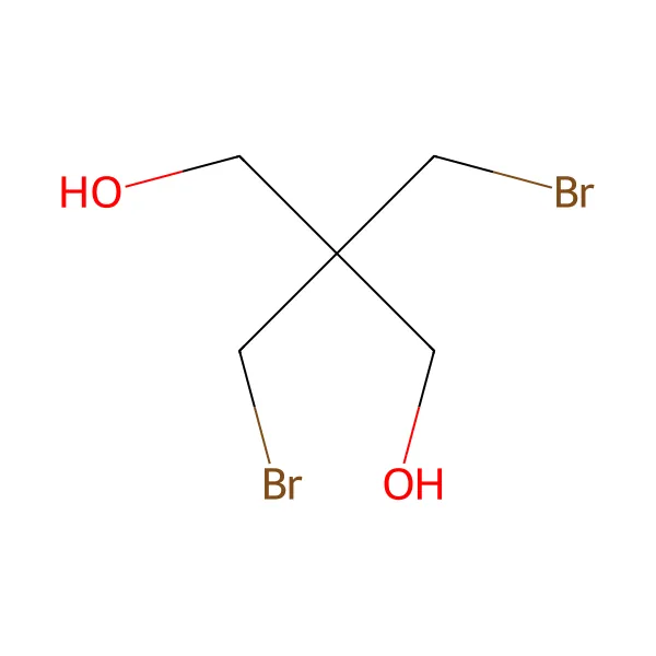 Dibromoneopentil glikol molekül yapısı — CAS 3296-90-0