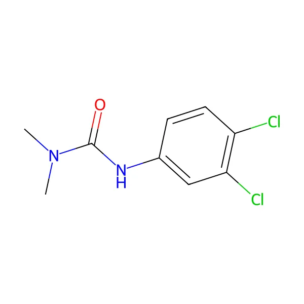 Diuron molekül yapısı — CAS 330-54-1