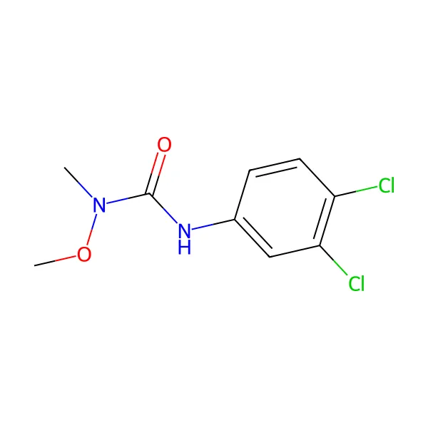 Linuron molekül yapısı — CAS 330-55-2