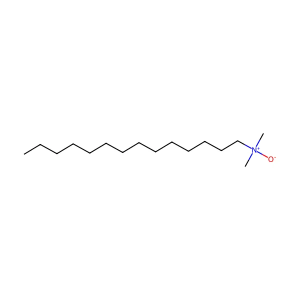Miristilamin oksit molekül yapısı — CAS 3332-27-2