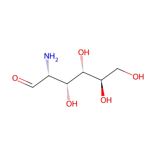 Glukozamin molekül yapısı — CAS 3416-24-8