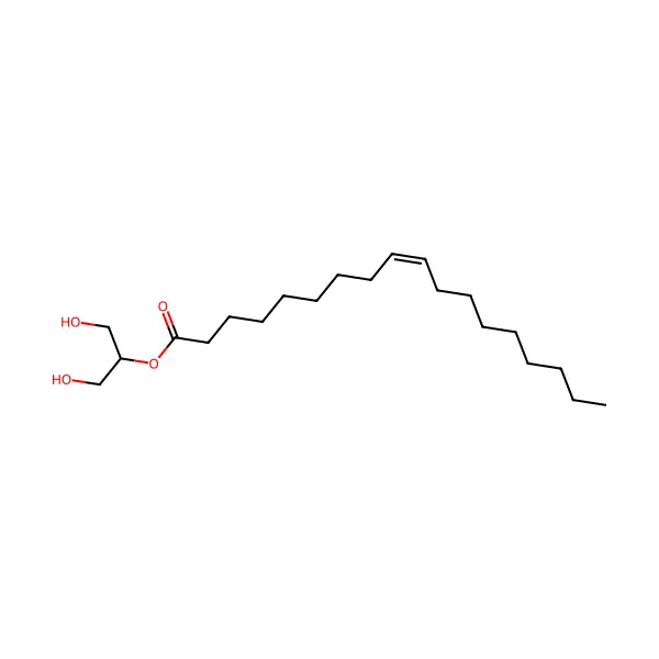 2-oleoilgliserol molekül yapısı — CAS 3443-84-3