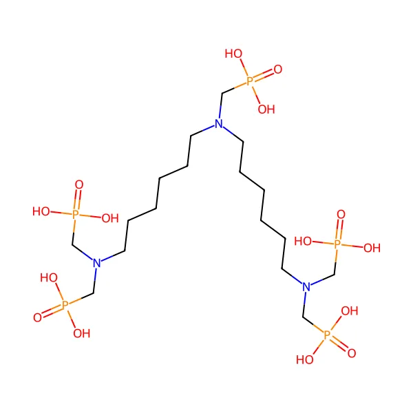 Bis(heksametilentriaminpenta(metilenfosfonik asit)) molekül yapısı — CAS 34690-00-1