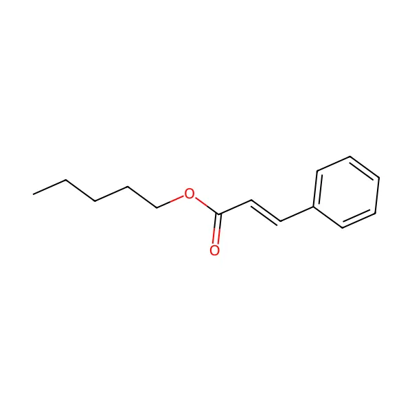 Amil sinnamat molekül yapısı — CAS 3487-99-8