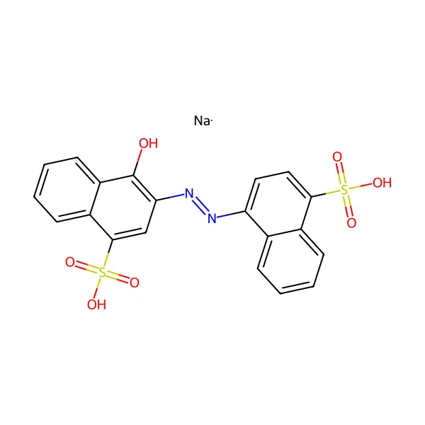 Karmoizin molekül yapısı — CAS 3567-69-9