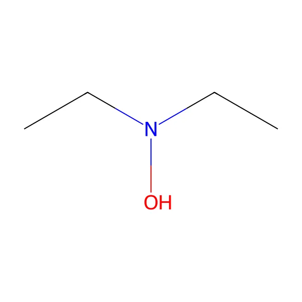 Dietilhidroksilamin molekül yapısı — CAS 3710-84-7
