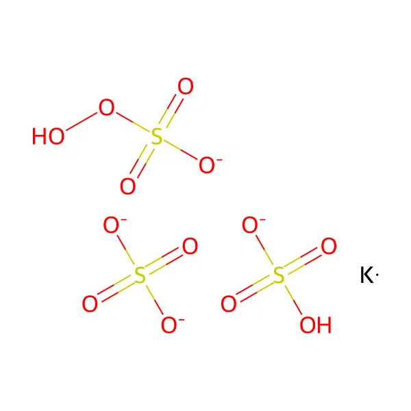Potasyum peroksimonosülfat molekül yapısı — CAS 37222-66-5