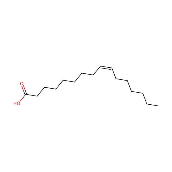 Palmitoleik asit molekül yapısı — CAS 373-49-9