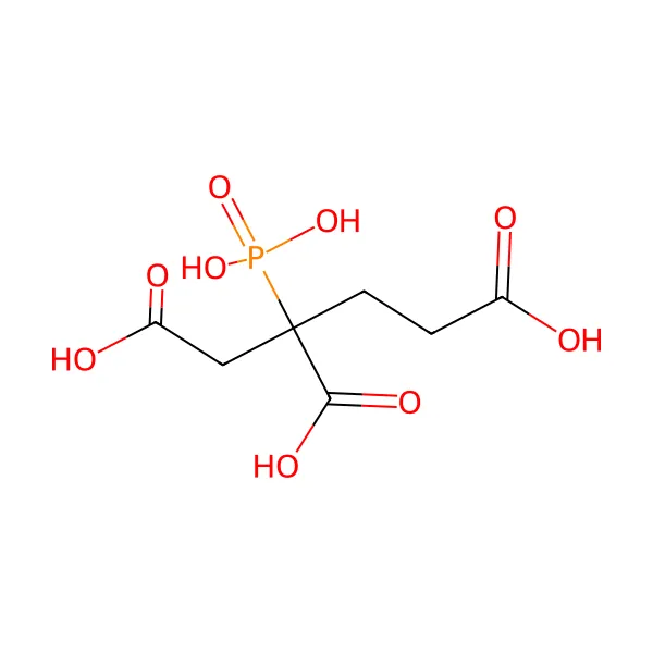 Fosfonobütan trikarboksilik asit molekül yapısı — CAS 37971-36-1