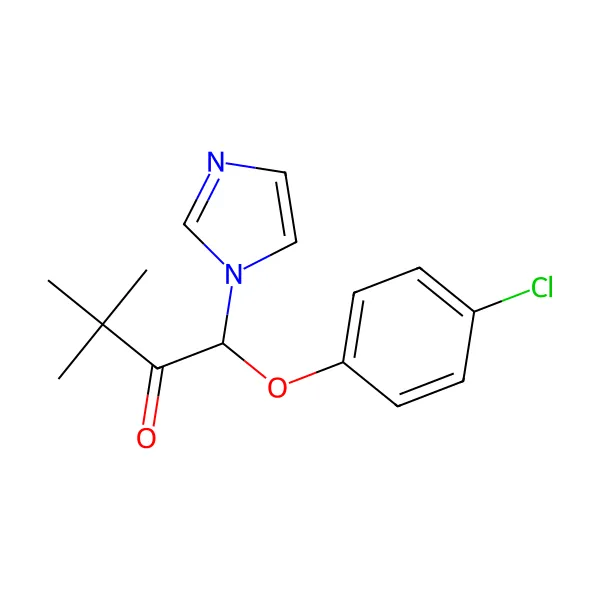 Klimbazol molekül yapısı — CAS 38083-17-9