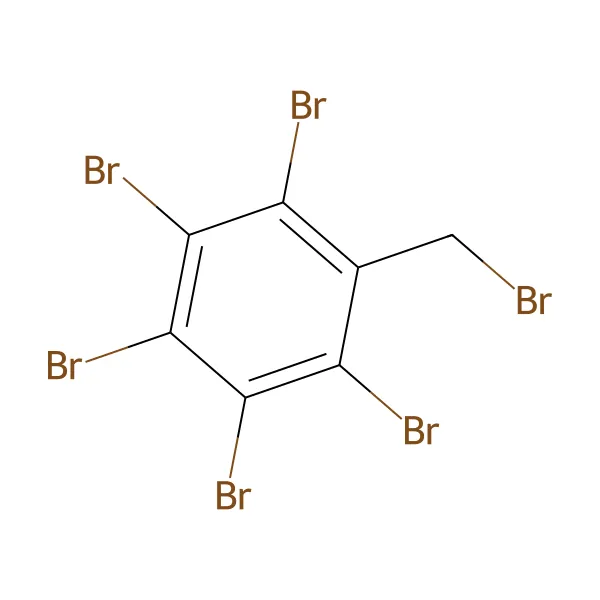 Pentabromobenzil bromür molekül yapısı — CAS 38521-51-6