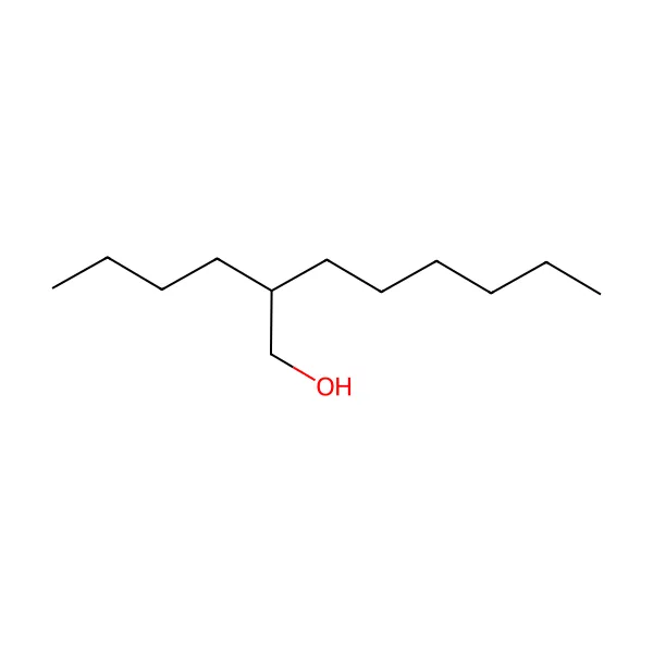2-bütil-1-oktanol molekül yapısı — CAS 3913-02-8
