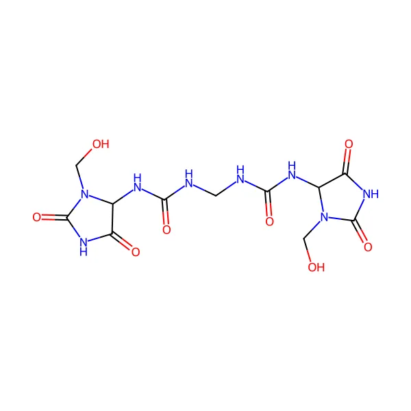 İmidazolidinil üre molekül yapısı — CAS 39236-46-9