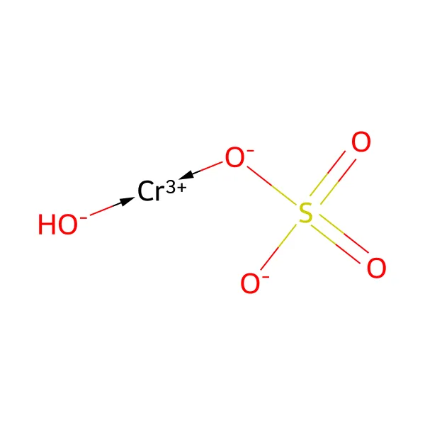 Krom bisülfat molekül yapısı — CAS 39380-78-4