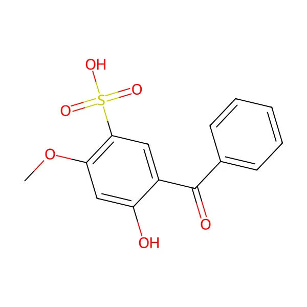 Sulisobenzon molekül yapısı — CAS 4065-45-6