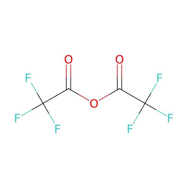 Trifloroasetik anhidrit molekül yapısı — CAS 407-25-0
