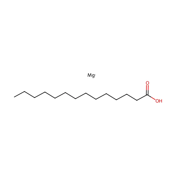 Magnezyum miristat molekül yapısı — CAS 4086-70-8