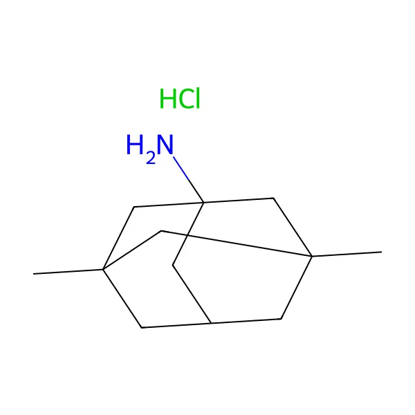 Memantin hidroklorür molekül yapısı — CAS 41100-52-1