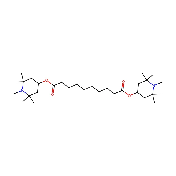 Ultraviyole Emici UV 292 molekül yapısı — CAS 41556-26-7