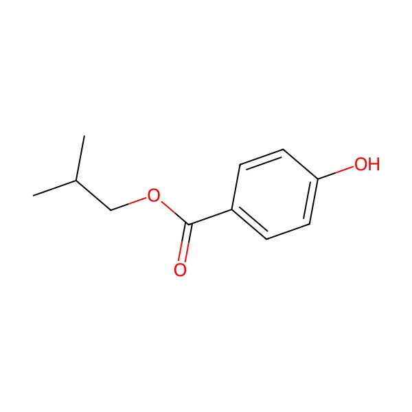 İzobütilparaben molekül yapısı — CAS 4247-02-3