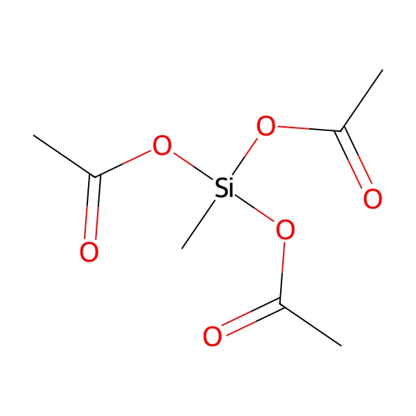 Metiltriasetoksisilan molekül yapısı — CAS 4253-34-3