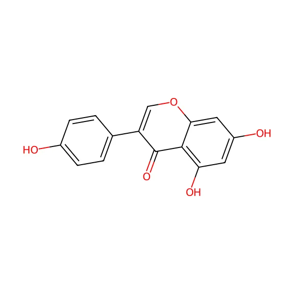 Genistein molekül yapısı — CAS 446-72-0