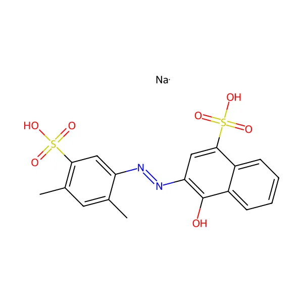 Ponceau SX molekül yapısı — CAS 4548-53-2