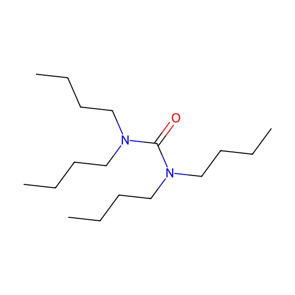 Tetrabütilüre molekül yapısı — CAS 4559-86-8
