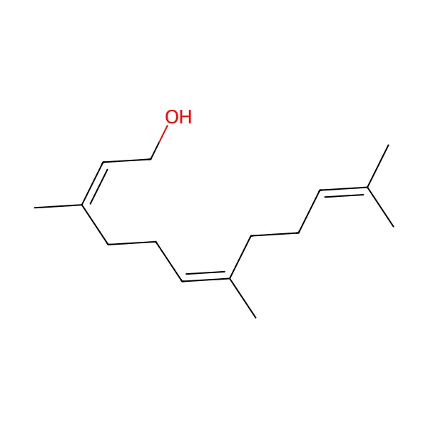 Farnesol molekül yapısı — CAS 4602-84-0
