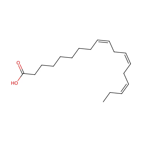 Alfa-linolenik asit molekül yapısı — CAS 463-40-1