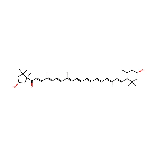 Kapsantin molekül yapısı — CAS 465-42-9