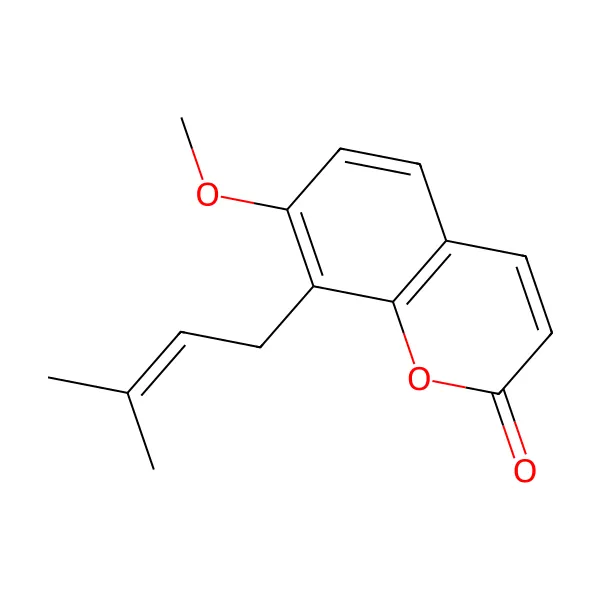 Ostol molekül yapısı — CAS 484-12-8