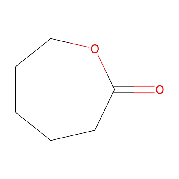 Kaprolakton molekül yapısı — CAS 502-44-3