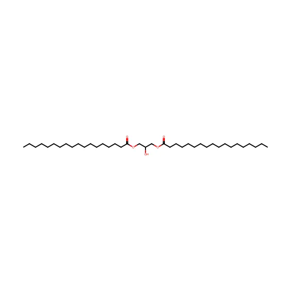 Gliseril distearat molekül yapısı — CAS 504-40-5