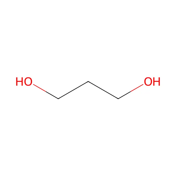 1,3-propandiol molekül yapısı — CAS 504-63-2