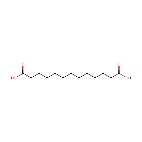 Tridekanedioik asit molekül yapısı — CAS 505-52-2