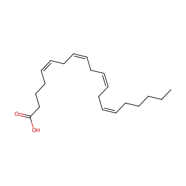 Araşidonik asit molekül yapısı — CAS 506-32-1