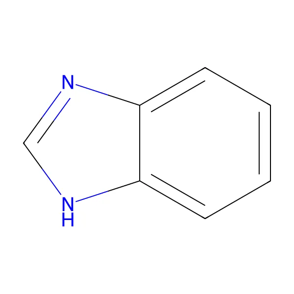 Benzimidazol molekül yapısı — CAS 51-17-2