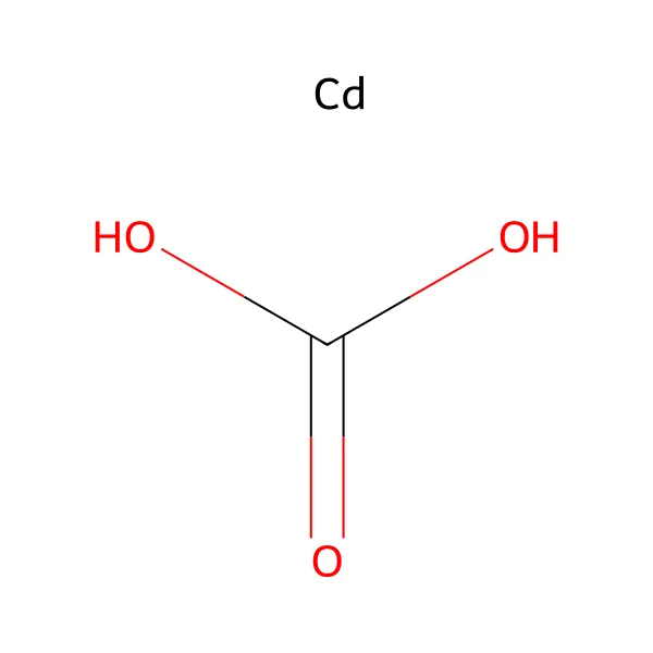 Kadmiyum karbonat molekül yapısı — CAS 513-78-0
