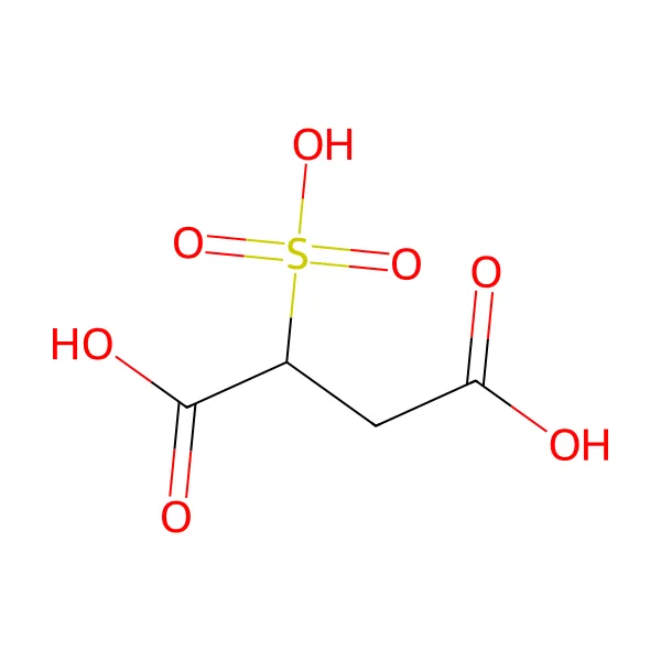 Sülfosüksinik asit molekül yapısı — CAS 5138-18-1