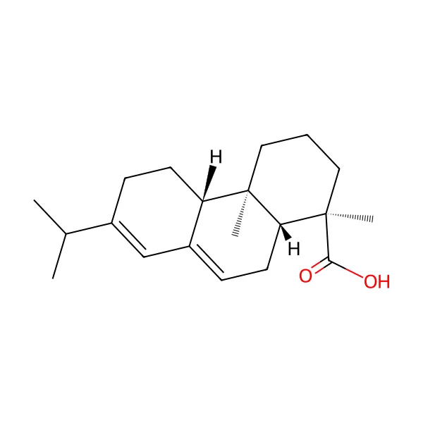 Abietik asit molekül yapısı — CAS 514-10-3