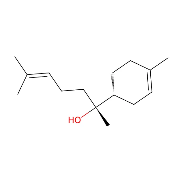 Bisabolol molekül yapısı — CAS 515-69-5