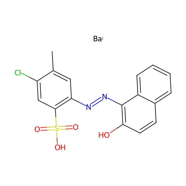 Pigment kırmızı 53 molekül yapısı — CAS 5160-02-1