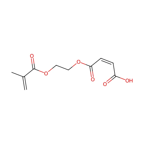 Mono-2-(metakriloiloksi)etil maleat molekül yapısı — CAS 51978-15-5