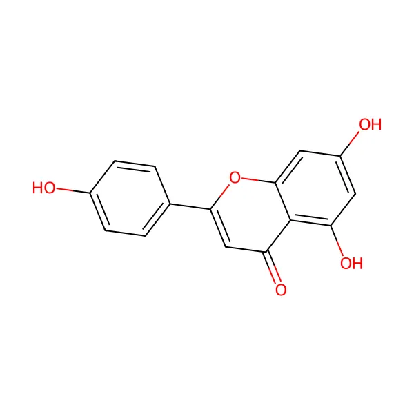 Apigenin molekül yapısı — CAS 520-36-5
